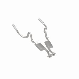 Ford Mustang Performance Exhaust - Rear - Magnaflow - Cat Back Dual Split Rear Exit - Polished - `99-`04