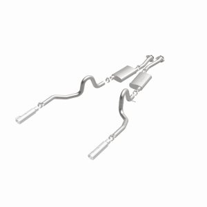 Ford Mustang Performance Exhaust - Rear - Magnaflow - Cat Back Dual Split Rear Exit - Polished - `99-`04