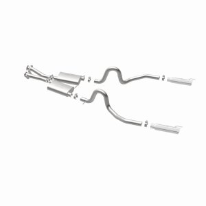 Ford Mustang Performance Exhaust - Rear - Magnaflow - Cat Back Dual Split Rear Exit - Polished - `99-`04
