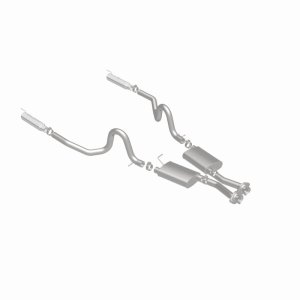 Ford Mustang Performance Exhaust - Rear - Magnaflow - Cat Back Dual Split Rear Exit - Polished - `99-`04