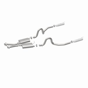 Ford Mustang Performance Exhaust - Rear - Magnaflow - Cat Back Dual Split Rear Exit - Polished - `99-`04