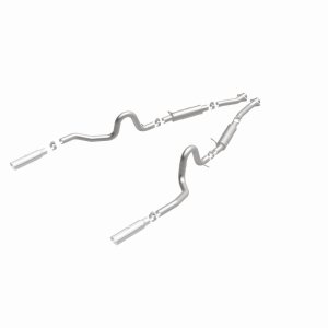 Ford Mustang Performance Exhaust - Dual Split Rear Exit - Magnaflow - Competition Series Cat Back - `99-`04