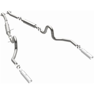 Ford Mustang Performance Exhaust - Dual Split Rear Exit - Magnaflow - Competition Series Cat Back - `99-`04