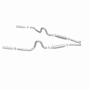Ford Mustang Performance Exhaust - Dual Split Rear Exit - Magnaflow - Competition Series Cat Back - `99-`04