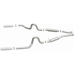 Ford Mustang Performance Exhaust - Dual Split Rear Exit - Magnaflow - Competition Series Cat Back - `99-`04
