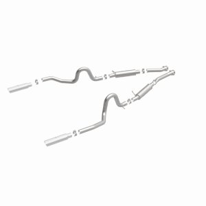 Ford Mustang Performance Exhaust - Dual Split Rear Exit - Magnaflow - Competition Series Cat Back - `99-`04