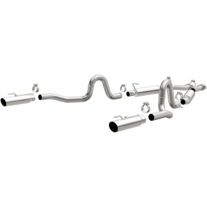 Ford Mustang Performance Exhaust - Dual Split Rear Exit - Magnaflow - Competition Series Cat Back - `99-`04