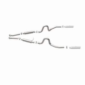 Ford Mustang Performance Exhaust - Dual Split Rear Exit - Magnaflow - Competition Series Cat Back - `99-`04