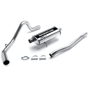 Ford Ranger Performance Exhaust - Single Passenger Side Rear - Magnaflow - Street Cat-Back System - `98-`03