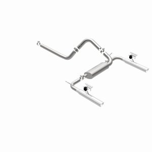 Pontiac Firebird Performance Exhaust - Dual Rear Exit - Magnaflow - Street Series Cat-Back - Stainless Steel - `98-`02