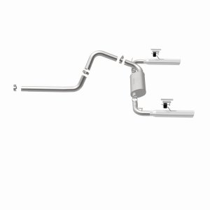 Pontiac Firebird Performance Exhaust - Dual Rear Exit - Magnaflow - Street Series Cat-Back - Stainless Steel - `98-`02