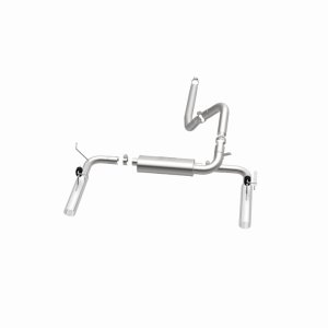 Pontiac Firebird Performance Exhaust - Dual Rear Exit - Magnaflow - Street Series Cat-Back - Stainless Steel - `98-`02