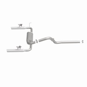 Pontiac Firebird Performance Exhaust - Dual Rear Exit - Magnaflow - Street Series Cat-Back - Stainless Steel - `98-`02