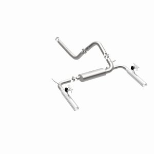 Pontiac Firebird Performance Exhaust - Dual Rear Exit - Magnaflow - Street Series Cat-Back - Stainless Steel - `98-`02
