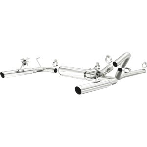 Pontiac Firebird Performance Exhaust - Dual Rear Exit - Magnaflow - Street Series Cat-Back - Stainless Steel - `98-`02