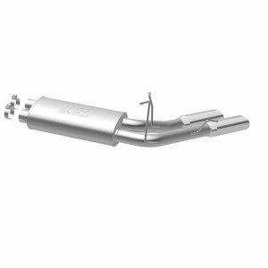 Ford F-150 Performance Exhaust - Rear - Magnaflow - Cat Back, Street Series, Dual Same Side Exit - Polished - `99-`03
