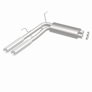Ford F-150 Performance Exhaust - Rear - Magnaflow - Cat Back, Street Series, Dual Same Side Exit - Polished - `99-`03