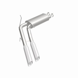 Ford F-150 Performance Exhaust - Rear - Magnaflow - Cat Back, Street Series, Dual Same Side Exit - Polished - `99-`03