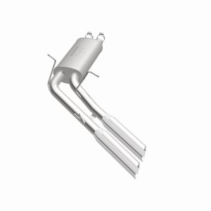 Ford F-150 Performance Exhaust - Rear - Magnaflow - Cat Back, Street Series, Dual Same Side Exit - Polished - `99-`03