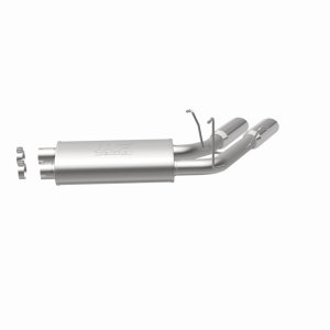 Ford F-150 Performance Exhaust - Rear - Magnaflow - Cat Back, Street Series, Dual Same Side Exit - Polished - `99-`03