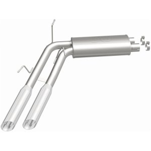 Ford F-150 Performance Exhaust - Rear - Magnaflow - Cat Back, Street Series, Dual Same Side Exit - Polished - `99-`03
