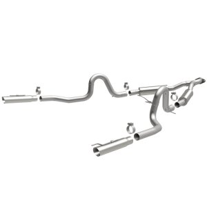 Ford Mustang Performance Exhaust - Dual Split Rear Exit - Magnaflow - Street Series Cat Back - `99-`04
