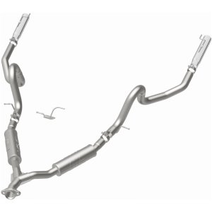 Ford Mustang Performance Exhaust - Dual Split Rear Exit - Magnaflow - Street Series Cat Back - `99-`04