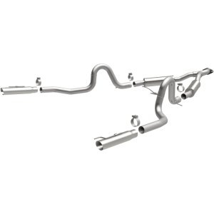 Ford Mustang Performance Exhaust - Dual Split Rear Exit - Magnaflow - Street Series Cat Back - `99-`04