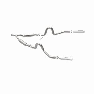 Ford Mustang Performance Exhaust - Dual Split Rear Exit - Magnaflow - Street Series Cat Back - `99-`04