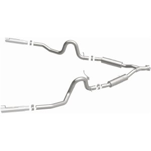 Ford Mustang Performance Exhaust - Dual Split Rear Exit - Magnaflow - Street Series Cat Back - `99-`04