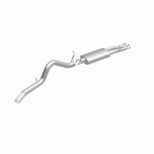 GMC 2500HD Performance Exhaust - Single Passenger Side Rear Exit - Magnaflow - Street Series Cat-Back - Polished - `00-`02