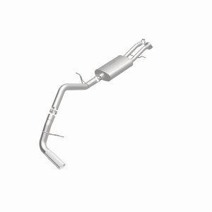 Cadillac Escalade Performance Exhaust - Single Passenger Side Rear - Magnaflow - Street Series Cat-Back - Polished - `00-`02