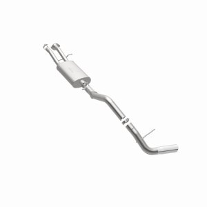 Cadillac Escalade Performance Exhaust - Single Passenger Side Rear - Magnaflow - Street Series Cat-Back - Polished - `00-`02