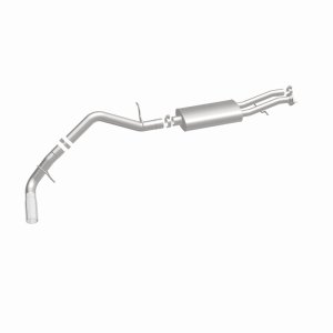Cadillac Escalade Performance Exhaust - Single Passenger Side Rear - Magnaflow - Street Series Cat-Back - Polished - `00-`02