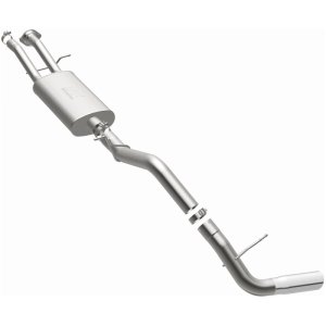 Cadillac Escalade Performance Exhaust - Single Passenger Side Rear - Magnaflow - Street Series Cat-Back - Polished - `00-`02