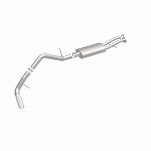 Cadillac Escalade Performance Exhaust - Single Passenger Side Rear - Magnaflow - Street Series Cat-Back - Polished - `00-`02