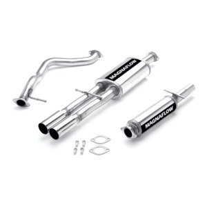 Volkswagen Jetta Performance Exhaust - Rear - Magnaflow - Cat Back Touring Series - Polished - `02-`05