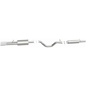 Volkswagen Jetta Performance Exhaust - Rear - Magnaflow - Cat Back Touring Series - Polished - `02-`05