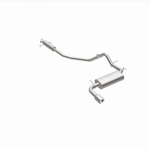 Pontiac Vibe Performance Exhaust - Rear - Magnaflow - Street Series Cat-Back - Polished - 2003