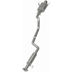 Nissan Sentra Performance Exhaust - Single Straight Passenger Side Rear - Magnaflow - Street Series Cat-Back - Polished - `02-`06
