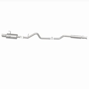 Nissan Sentra Performance Exhaust - Single Straight Passenger Side Rear - Magnaflow - Street Series Cat-Back - Polished - `02-`06
