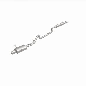 Nissan Sentra Performance Exhaust - Single Straight Passenger Side Rear - Magnaflow - Street Series Cat-Back - Polished - `02-`06