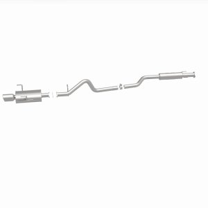 Nissan Sentra Performance Exhaust - Single Straight Passenger Side Rear - Magnaflow - Street Series Cat-Back - Polished - `02-`06