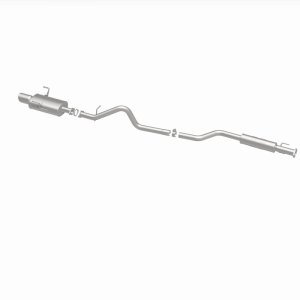 Nissan Sentra Performance Exhaust - Single Straight Passenger Side Rear - Magnaflow - Street Series Cat-Back - Polished - `02-`06