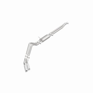 Ford F-150 Performance Exhaust - Dual Same Side Behind Passenger Rear Tire - Magnaflow - Street Series Cat-Back - Polished - `02-`03