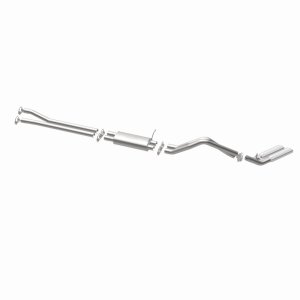 Ford F-150 Performance Exhaust - Dual Same Side Behind Passenger Rear Tire - Magnaflow - Street Series Cat-Back - Polished - `02-`03