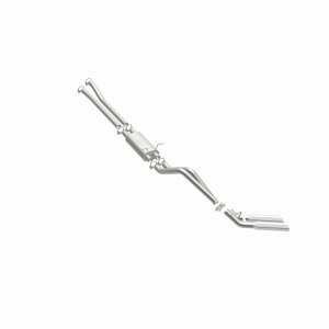 Ford F-150 Performance Exhaust - Dual Same Side Behind Passenger Rear Tire - Magnaflow - Street Series Cat-Back - Polished - `02-`03