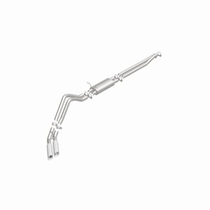 Ford F-150 Performance Exhaust - Dual Same Side Behind Passenger Rear Tire - Magnaflow - Street Series Cat-Back - Polished - `02-`03