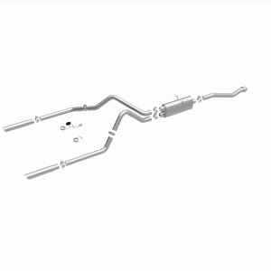 Ford Ranger Performance Exhaust - Dual Split Rear - Magnaflow - Street Series Cat-Back - Polished - `98-`03
