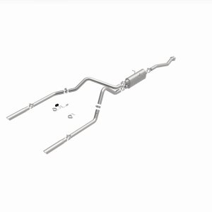 Ford Ranger Performance Exhaust - Dual Split Rear - Magnaflow - Street Series Cat-Back - Polished - `98-`03